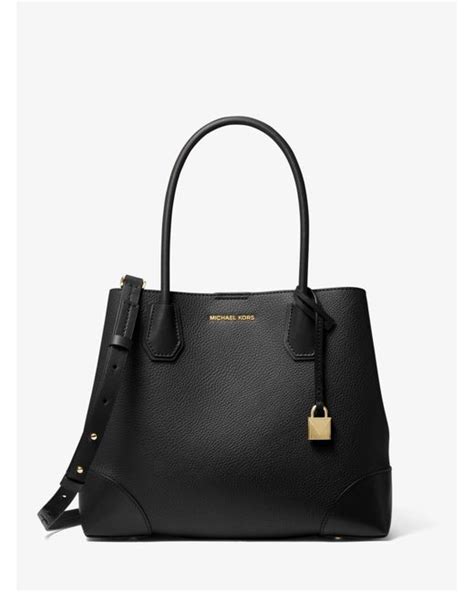 michael michael kors mercer gallery medium faux leather tote bag|Michael Kors mercer large.